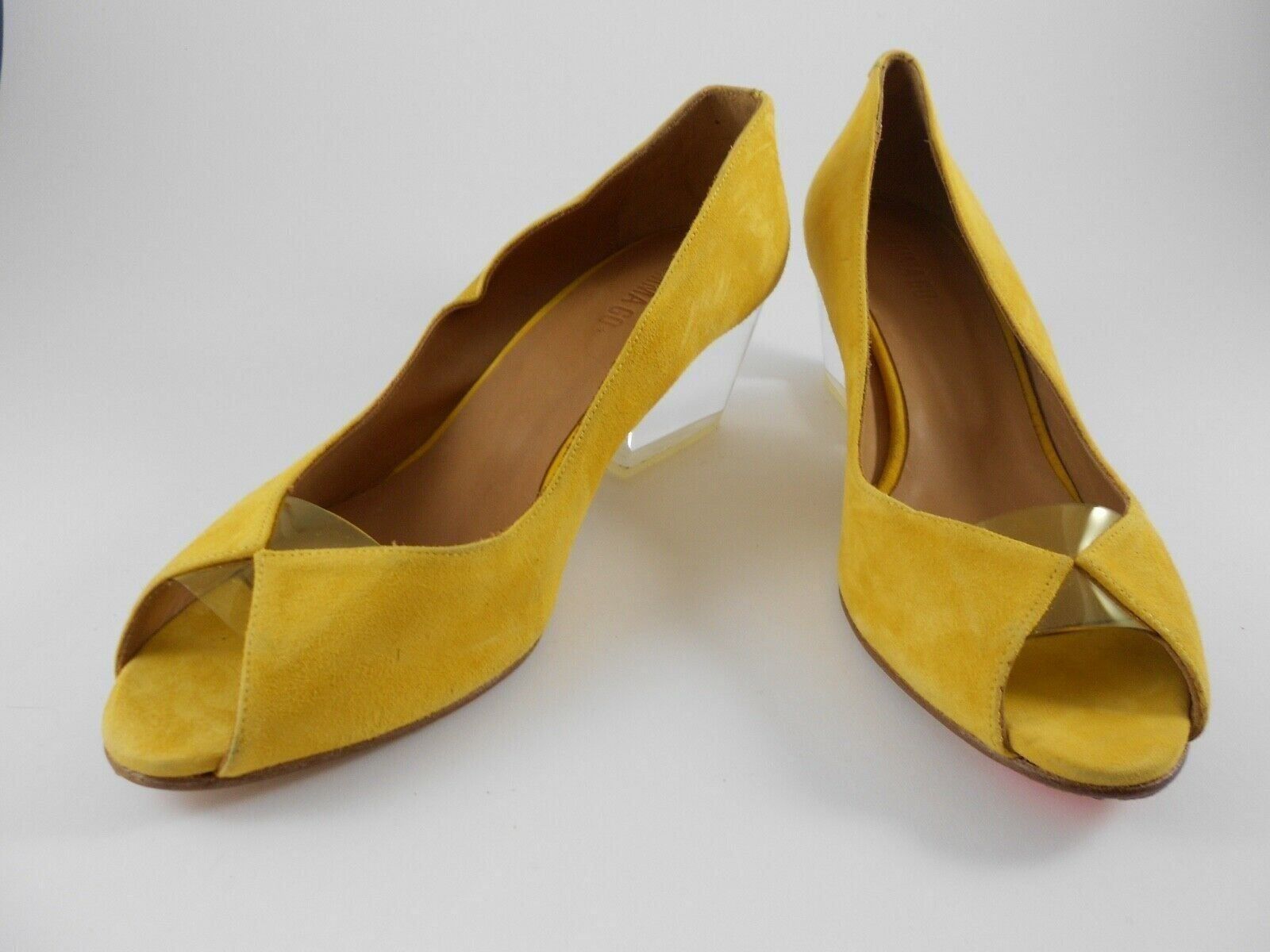 Damenschuhe: Emma Go peep toe pumps gelb Gr. 39 – Neu (gemäss Beschreibung) aus Brütten von Style-Snob 7