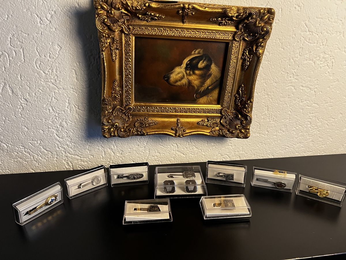 Altri gioielli: Vintage Set Krawattennadeln & Manschettenknöpfe – Usato da Winterthur venduto da Dejv