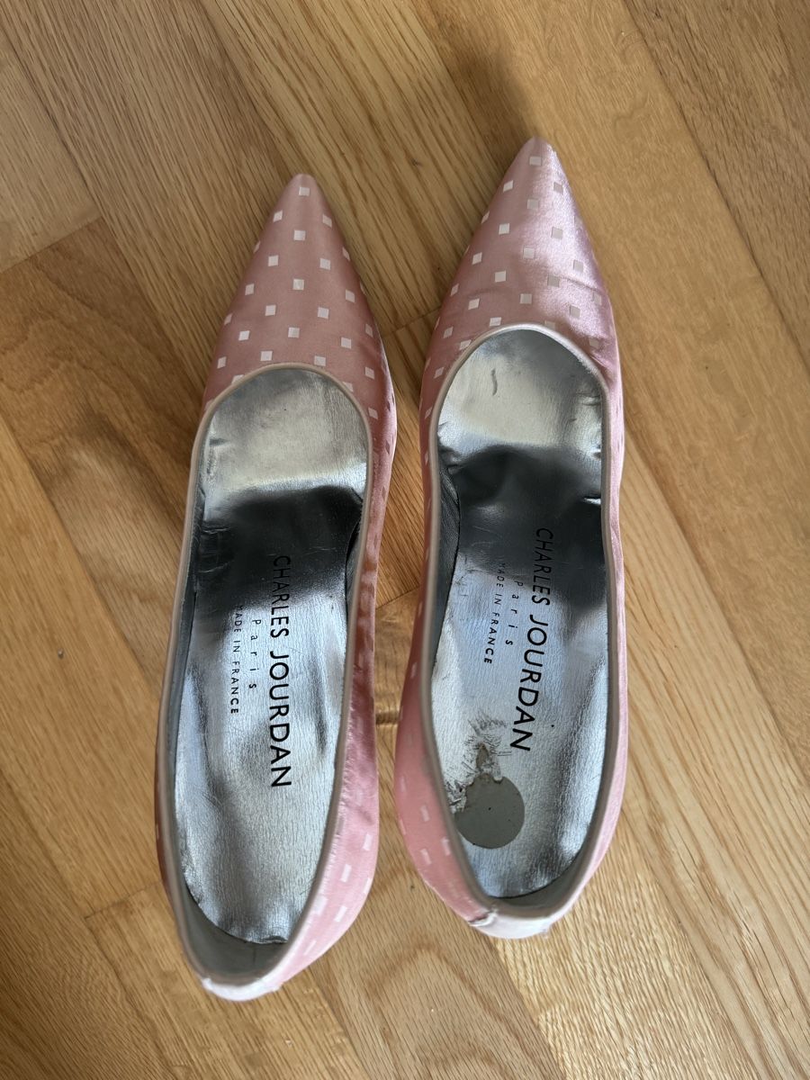 Damenschuhe: Charles Jourdan Pumps rosa Gr. 37.5 – Gebraucht aus Lanzenhäusern von Galaa