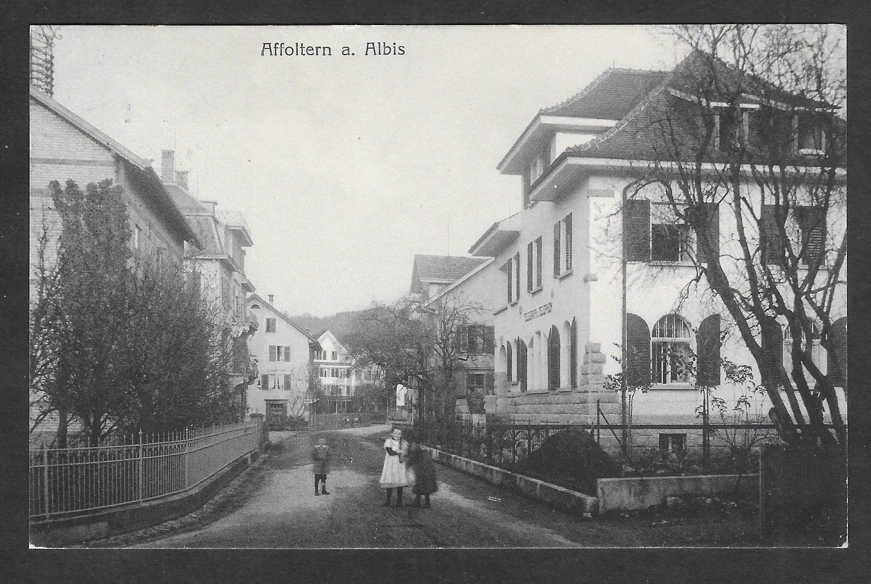 Cartoline postali: Affoltern am Albis Teilpartie – Usato da Olten venduto da clotaldi
