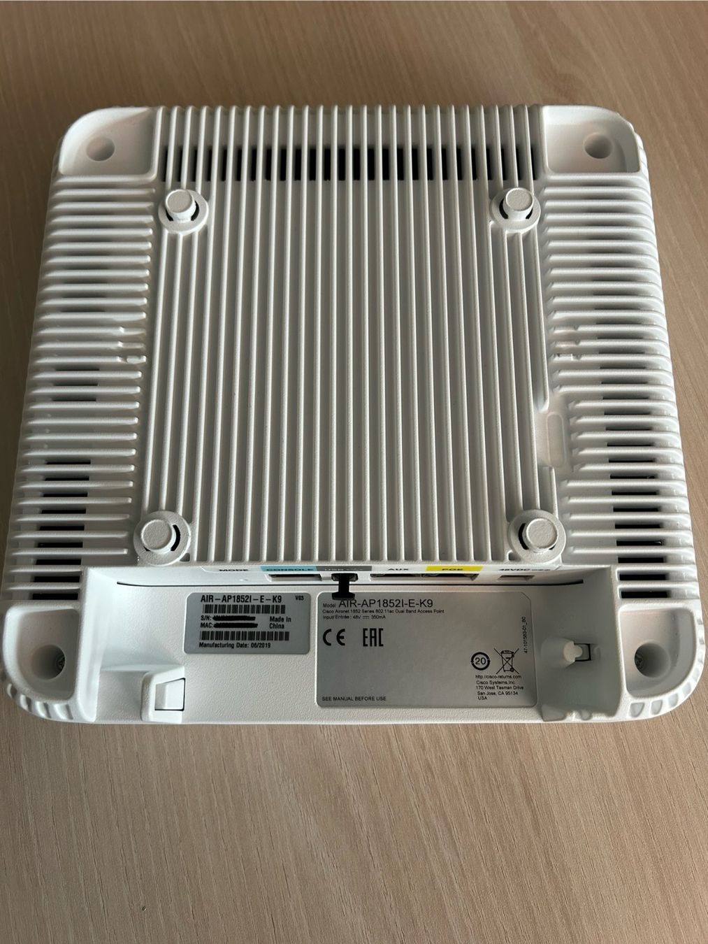 Cisco WiFi: Cisco AIR-AP1852I-E-K9 / Wifi Access Point – Usato da Neuenegg venduto da Mahube 1