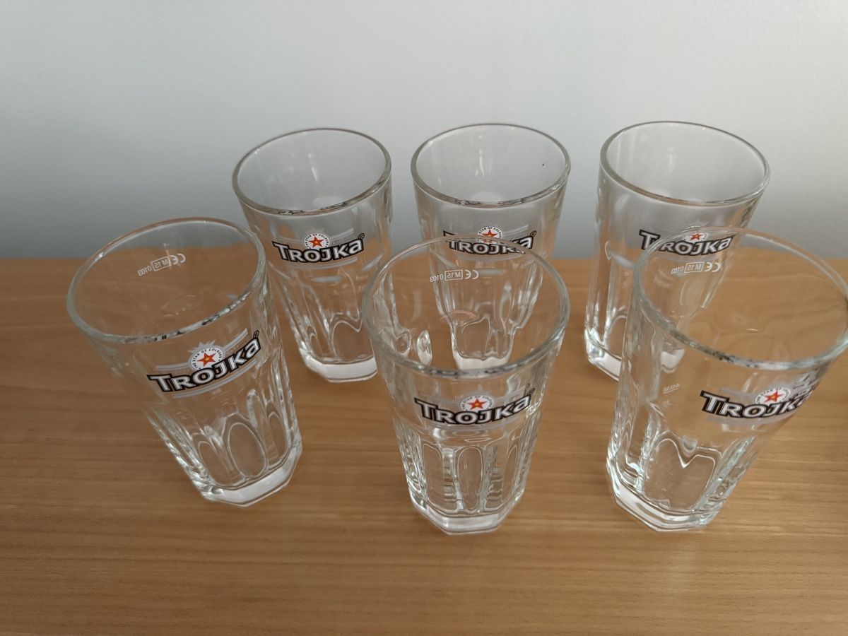 Bicchieri: Trojka Longdrink Gläser – Nuovo (secondo la descrizione) da Aesch BL venduto da comven 1