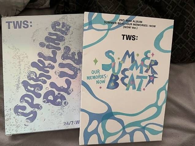 CD: KPOP TWS 2 CD  - SPARKLING BLUE E SUMMER BEAT – Usato da Minusio venduto da natpag