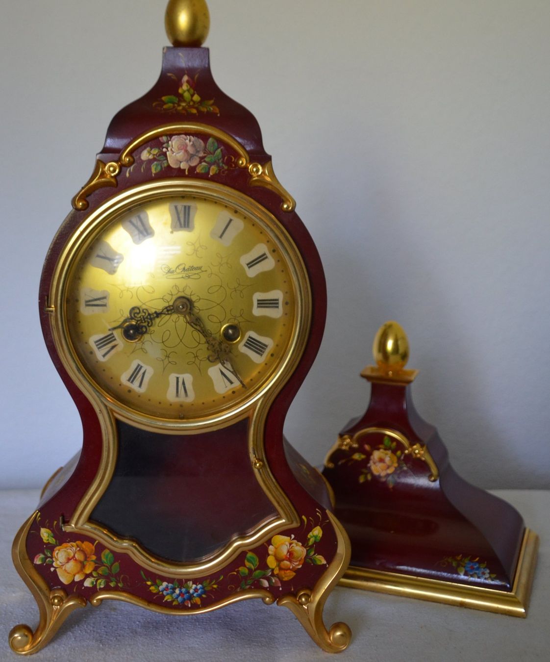 Orologi da terra & Orologi da parete: Pendule Du Chateau Pendeluhr – Difettoso da Collonges venduto da arashee