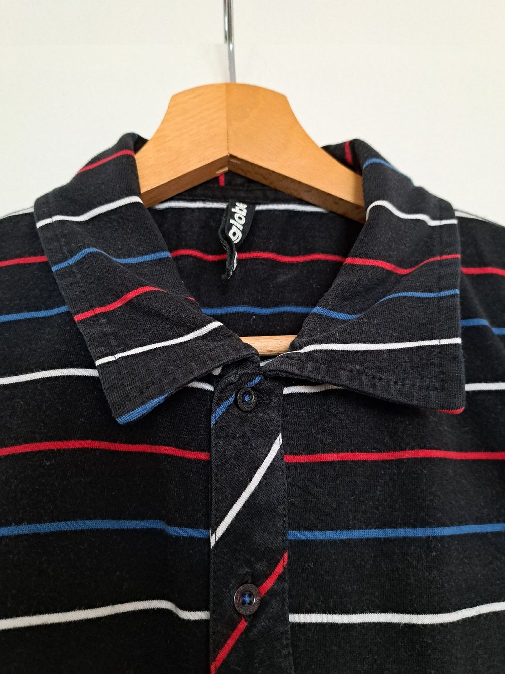 Magliette Polo: Globe Poloshirt Gr. L schwarz mit Streifen – Usato da Bellach venduto da TORA4 1