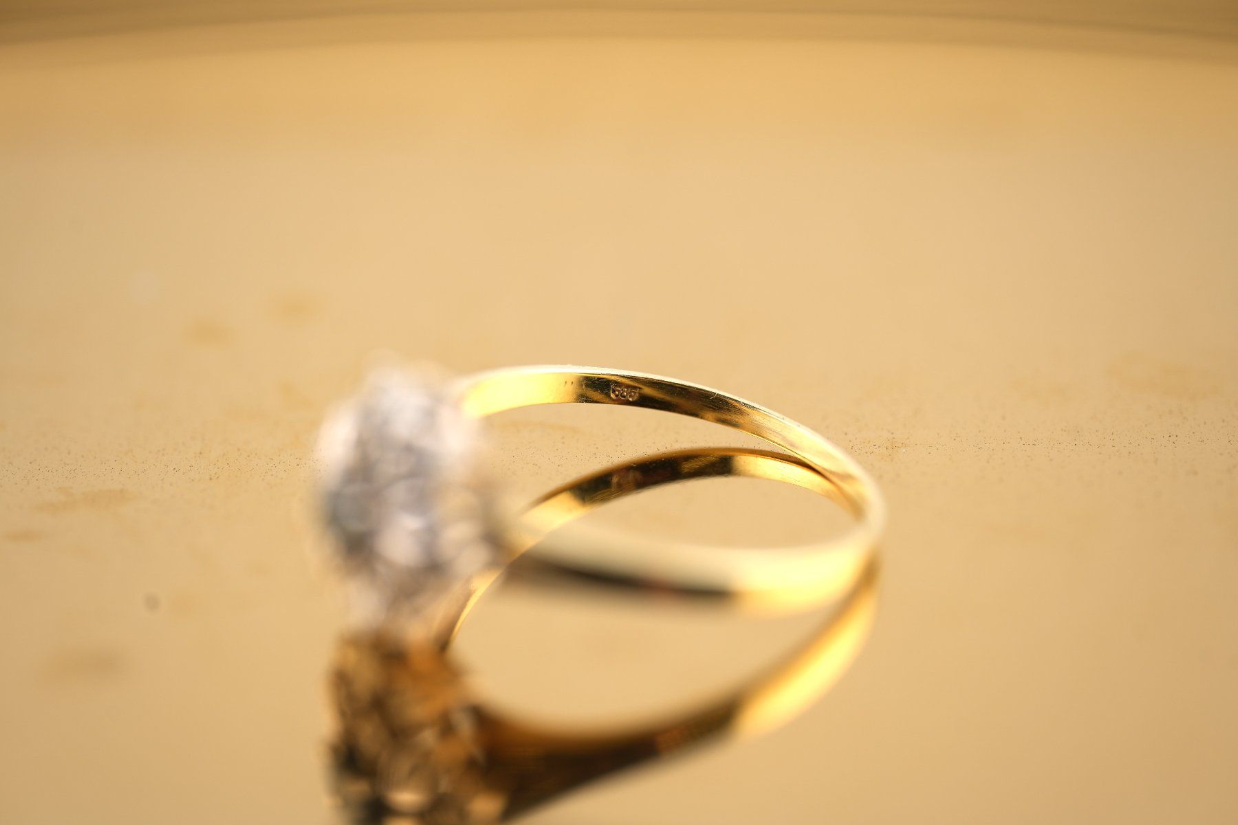 Ringe: Goldring 14K Saphir und Diamanten – Gebraucht aus Basel von Vip24 4