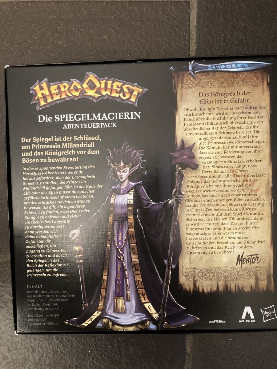 Hasbro Giochi: Hero Quest Die Spiegelmagierin – Nuovo (secondo la descrizione) da Winterthur venduto da niemim 5