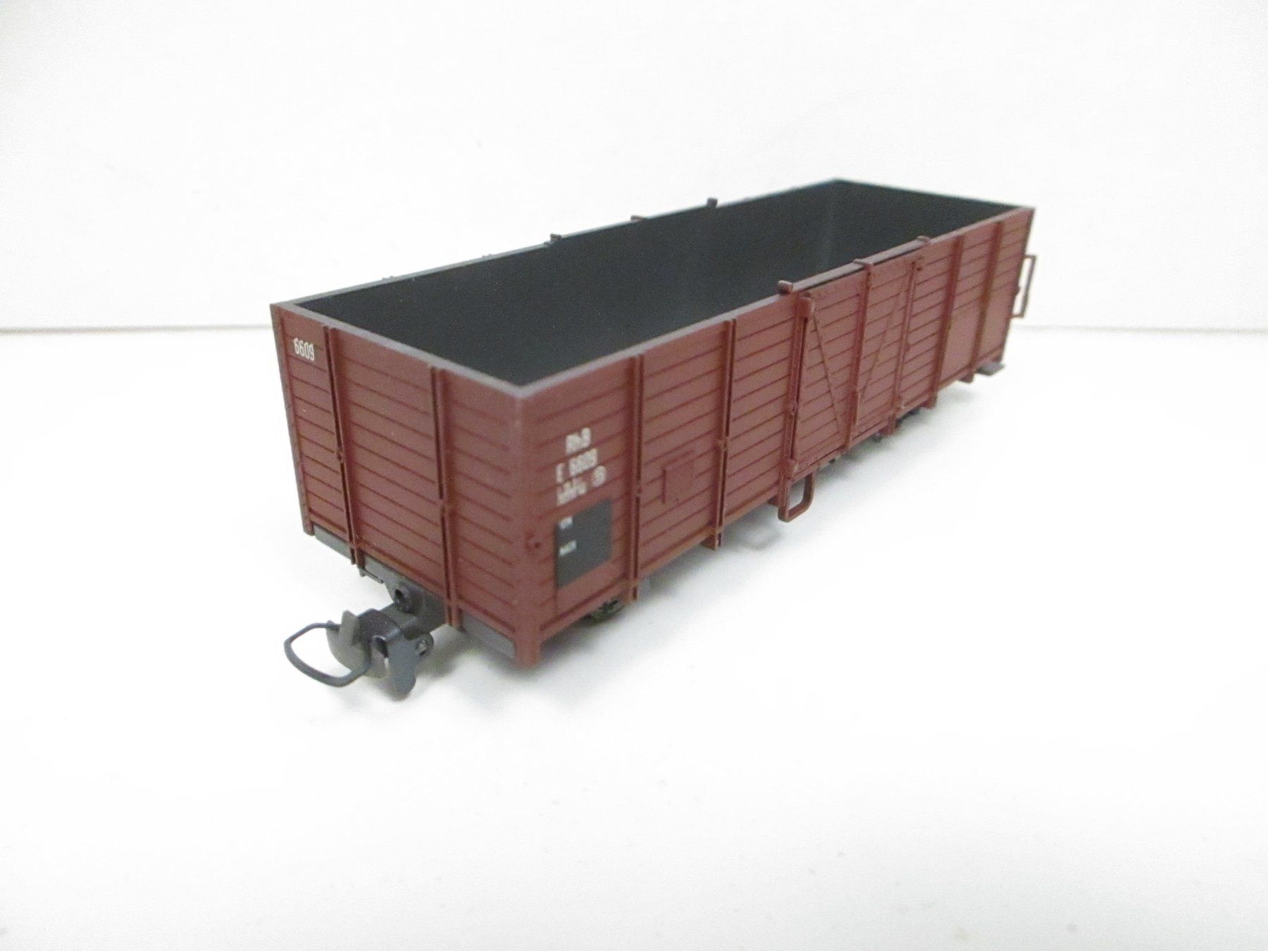 Bemo Modellini di ferrovie: Bemo H0m 2251 109 RhB Offener Güterwagen E 6609 – Nuovo e nell'imballaggio originale da Olten venduto da Heinrich875 6