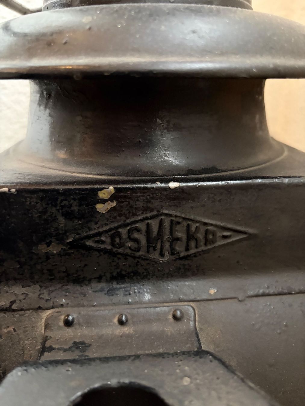 Lampade: Alte OSMEKA Eisenbahnlaterne - Nostalgie pur! – Usato da Uetendorf venduto da Superaebi 2