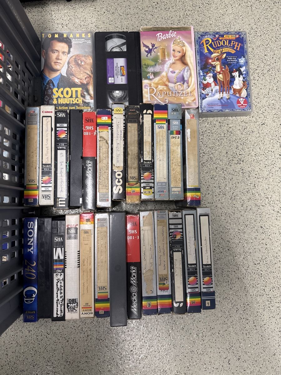 Tutti i VHS: Diverse Videokassetten – Usato da Grosswangen venduto da winkelfeld 2