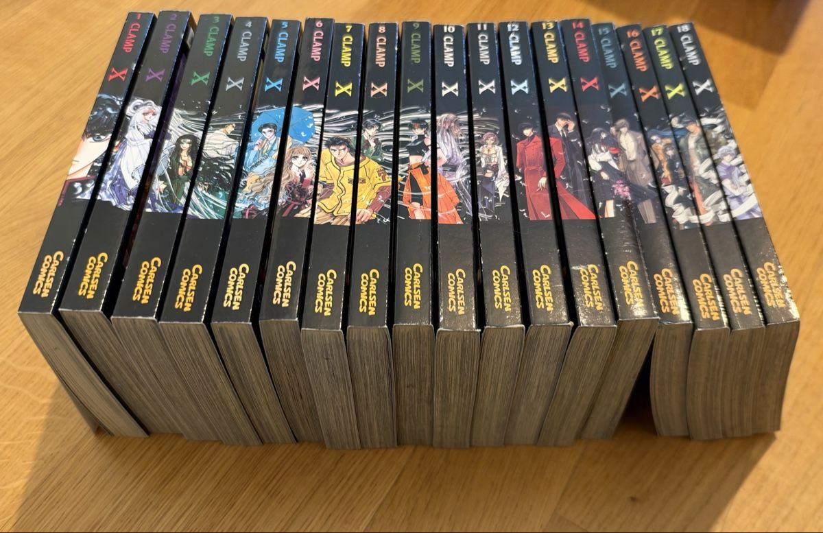 Comics: Mangas Clamp X 1-18 – Gebraucht aus Wangen b. Olten von Miruku_chan 3