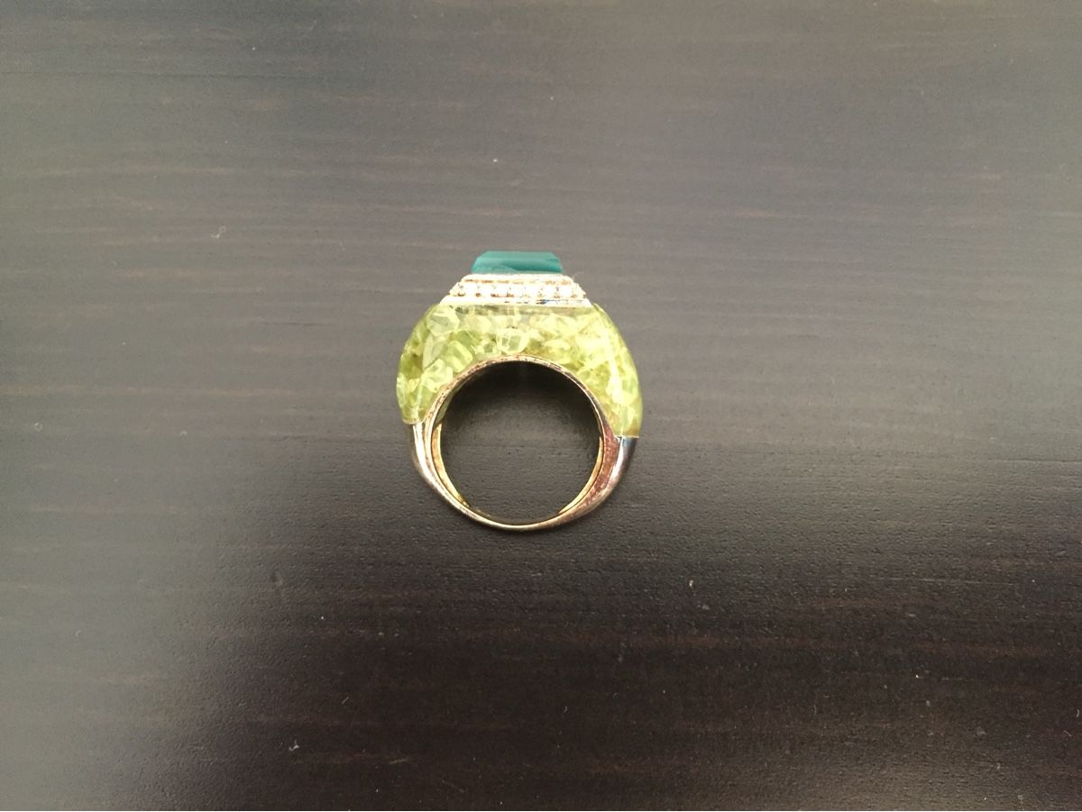 Ringe: REDUZIERT! Grun Ring damen – Neu (gemäss Beschreibung) aus Oberwil BL von Stellochkas 2