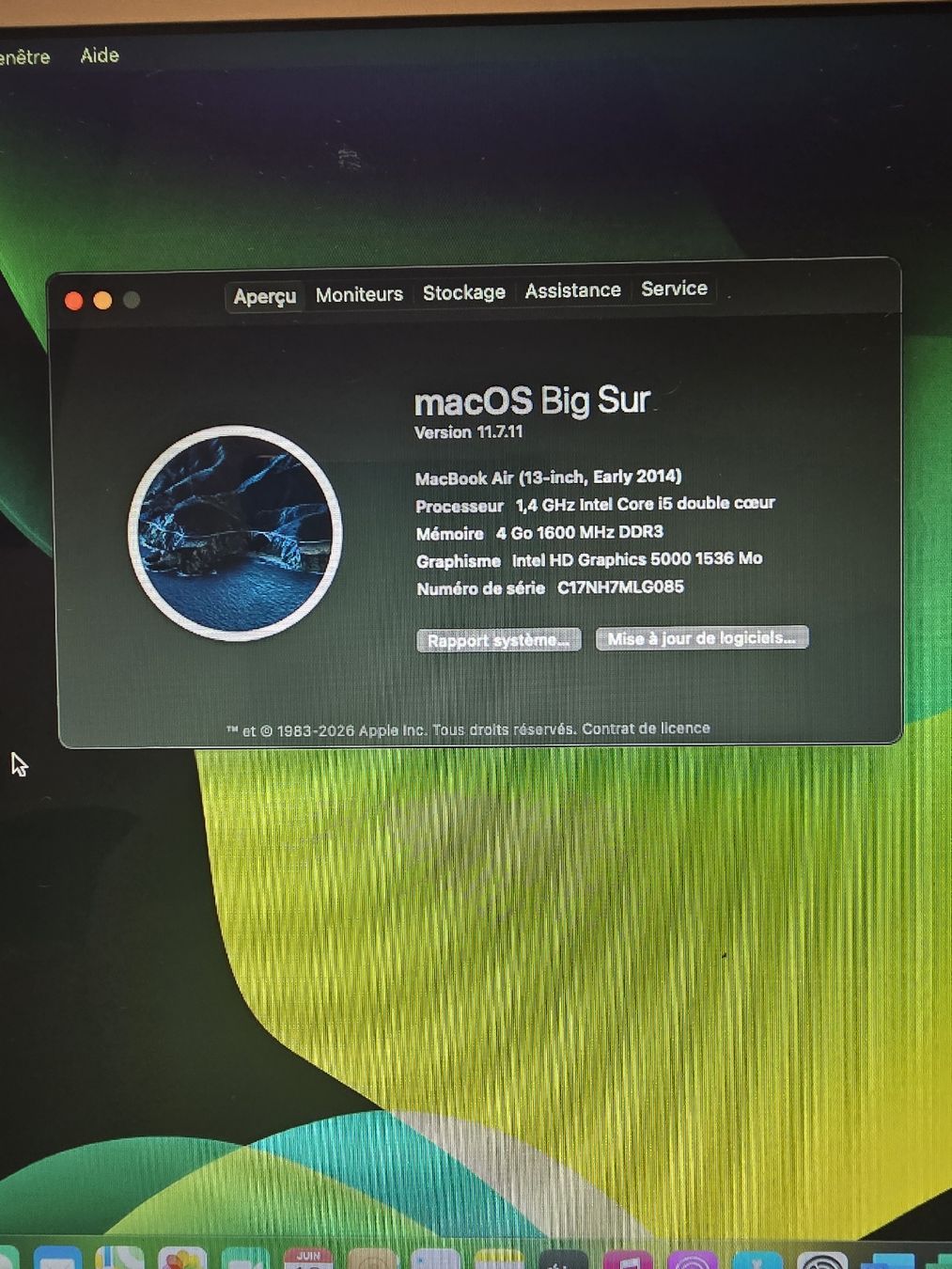 Apple Notebook: MacBook Air i5 | 4Go RAM | SSD 121Go – Usato da Renens VD venduto da MTD2211 7