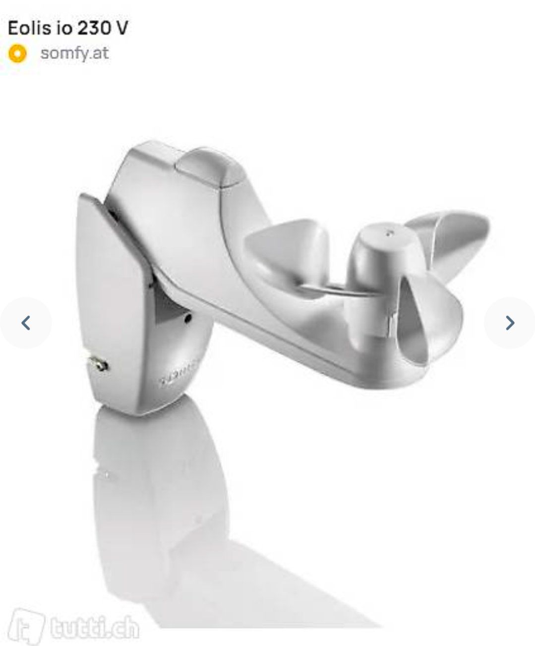 Somfy Altro per la casa: Wind- und Regenwächter Eolis io 230 V – Nuovo e nell'imballaggio originale da Lostorf venduto da lael33