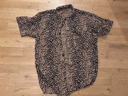 Chemise léopard XL
