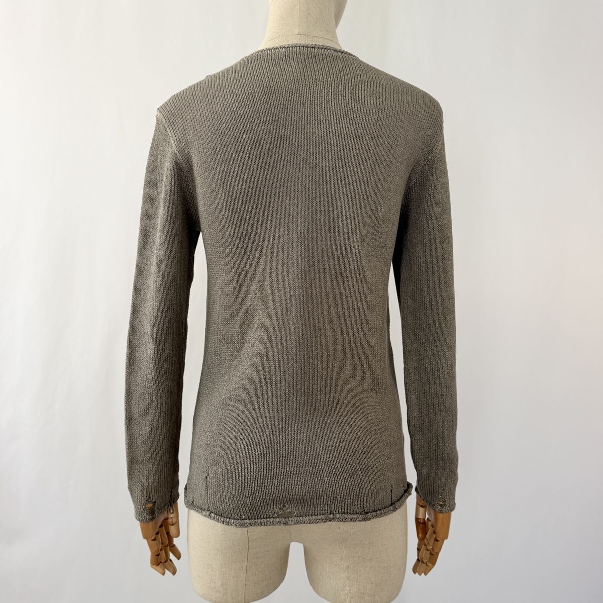Pullover & Sweatshirts: NEVER ENOUGH Distressed Cotton Knit Pullover – Neu (gemäss Beschreibung) aus Emmen von Nightingale_2022 5