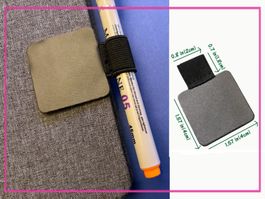 Stifthalter für Notizbuch -  (ohne Stift / Buch)