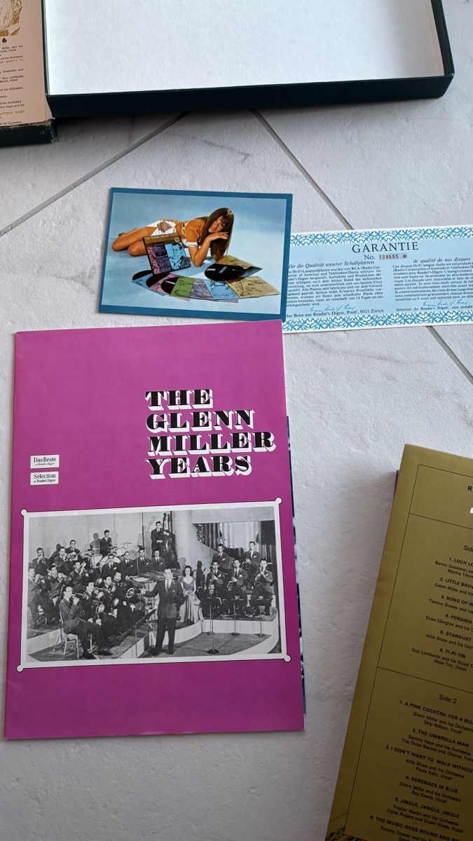 Dischi in vinile: Glenn Miller Years Schallplatten-Box – Usato da Seengen venduto da sa_land 3