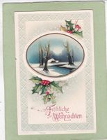 Deutschland Kitsch Landschaft Stechlaub Weihnachten 1911