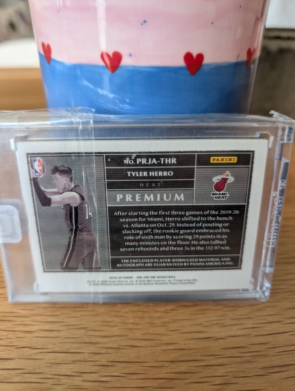 Carte collezionabili: Tyler Herro Rookie Patch Auto /99 - Miami Heat – Usato da Zürich venduto da Brunsketti 1