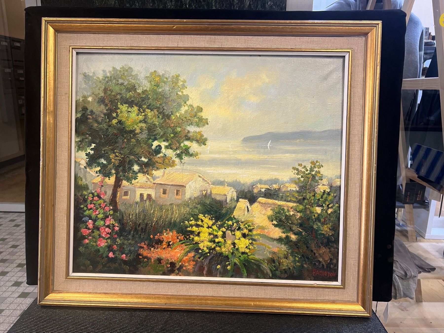 Dipinti: Huile sur toile signée – Usato da Genève venduto da Qanil77