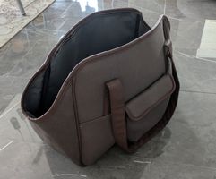 Hundetasche / Welpentasche Transporttasche – braun – wie neu