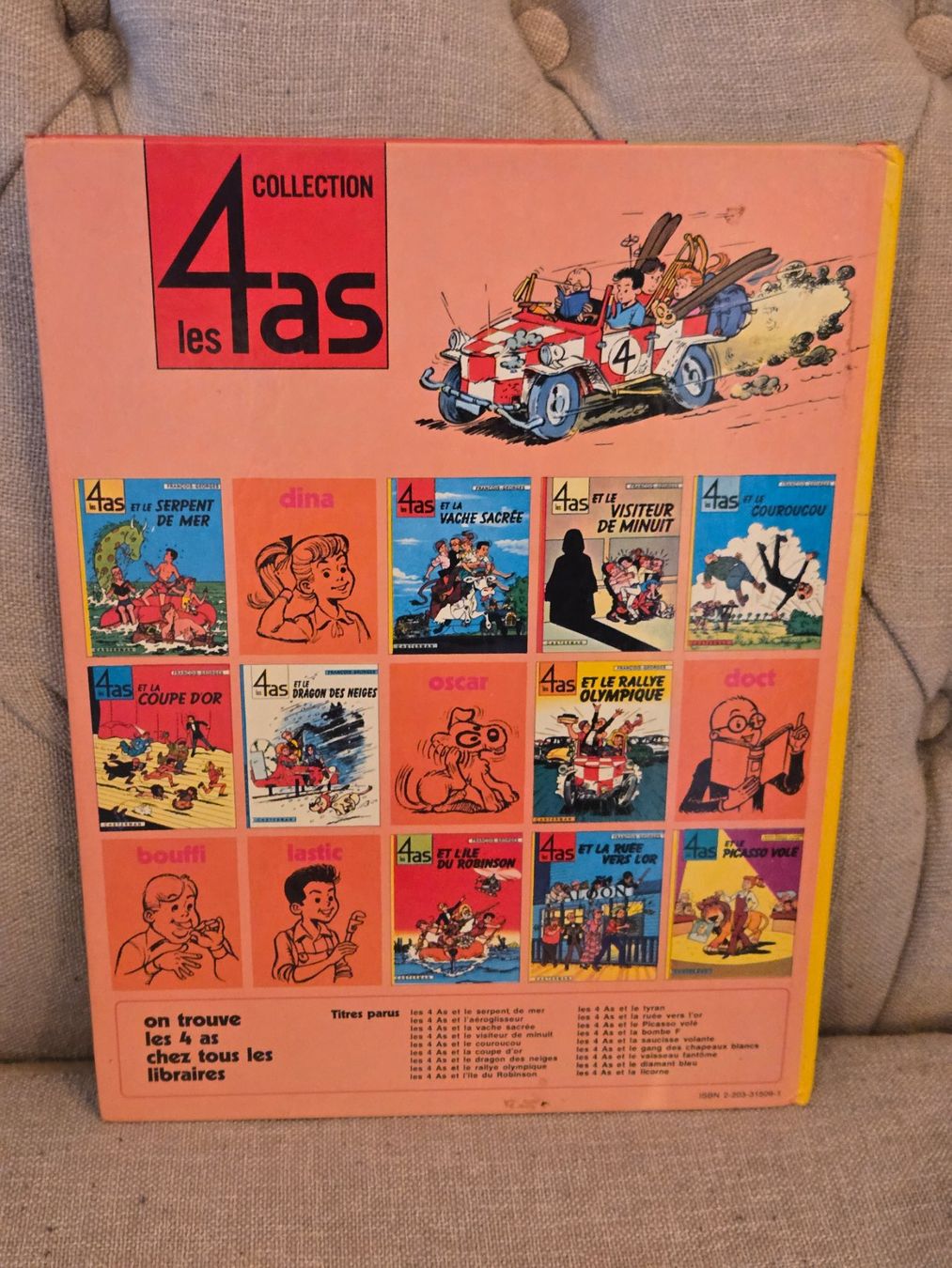 Comics: Les 4 As et l'île du Robinson – Gebraucht aus Crémines von Blakedrake 1