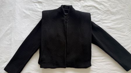Black jacket wool