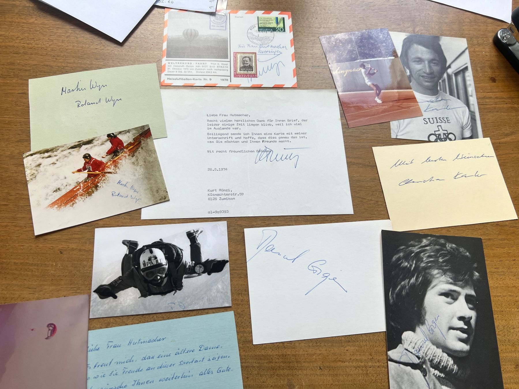 Autogramme: Verschiedene Autogramme 309 – Gebraucht aus Glattfelden von maa_qcj8