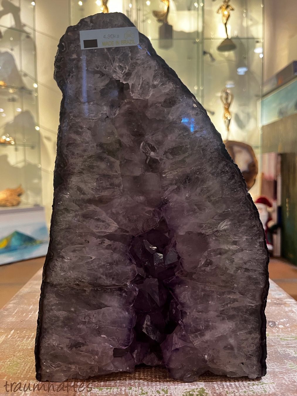 Minerali & Pietre curative: Traumhafte AMETHYSTDRUSE mit extrem grosser Kristallstruktur – Nuovo (secondo la descrizione) da Thun venduto da Traumhaftes 2