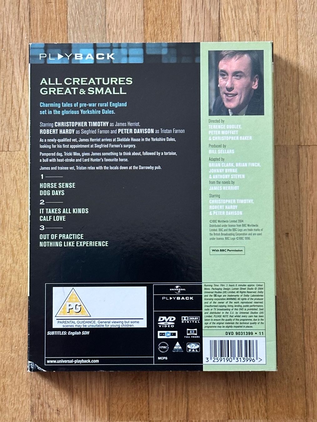 Tutti i DVDs: BBC All Creatures Great & Small Serie 1 - DVD – Usato da Bülach venduto da Jubet 2