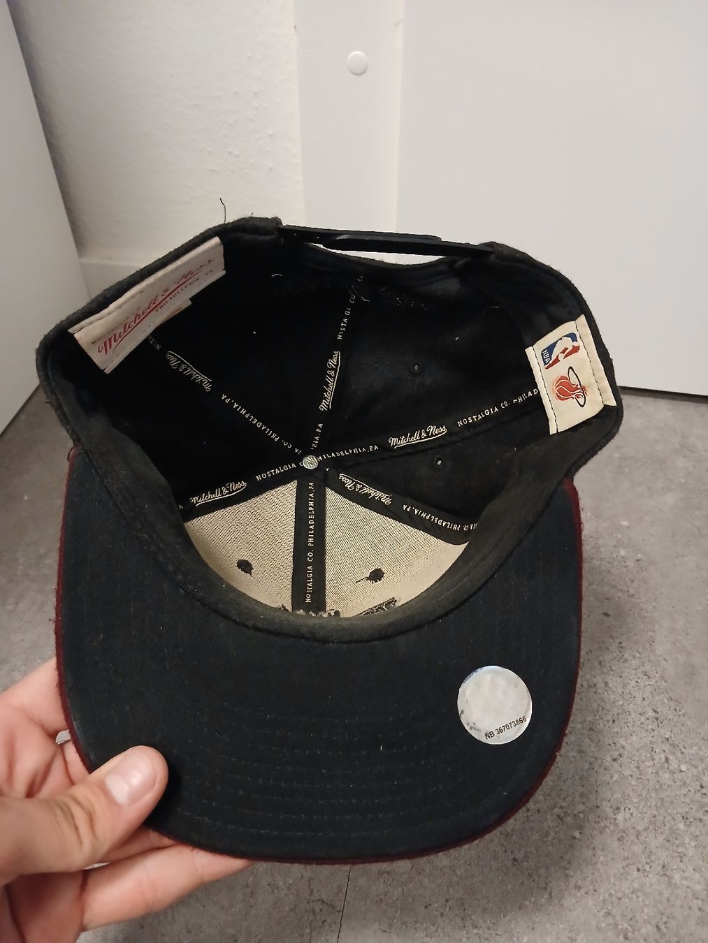 Mitchell & Ness Copricapi, berretti & cappellini: Mitchell & Ness Cap – Miami Heat – Usato da Zug venduto da Si7zLaC 2