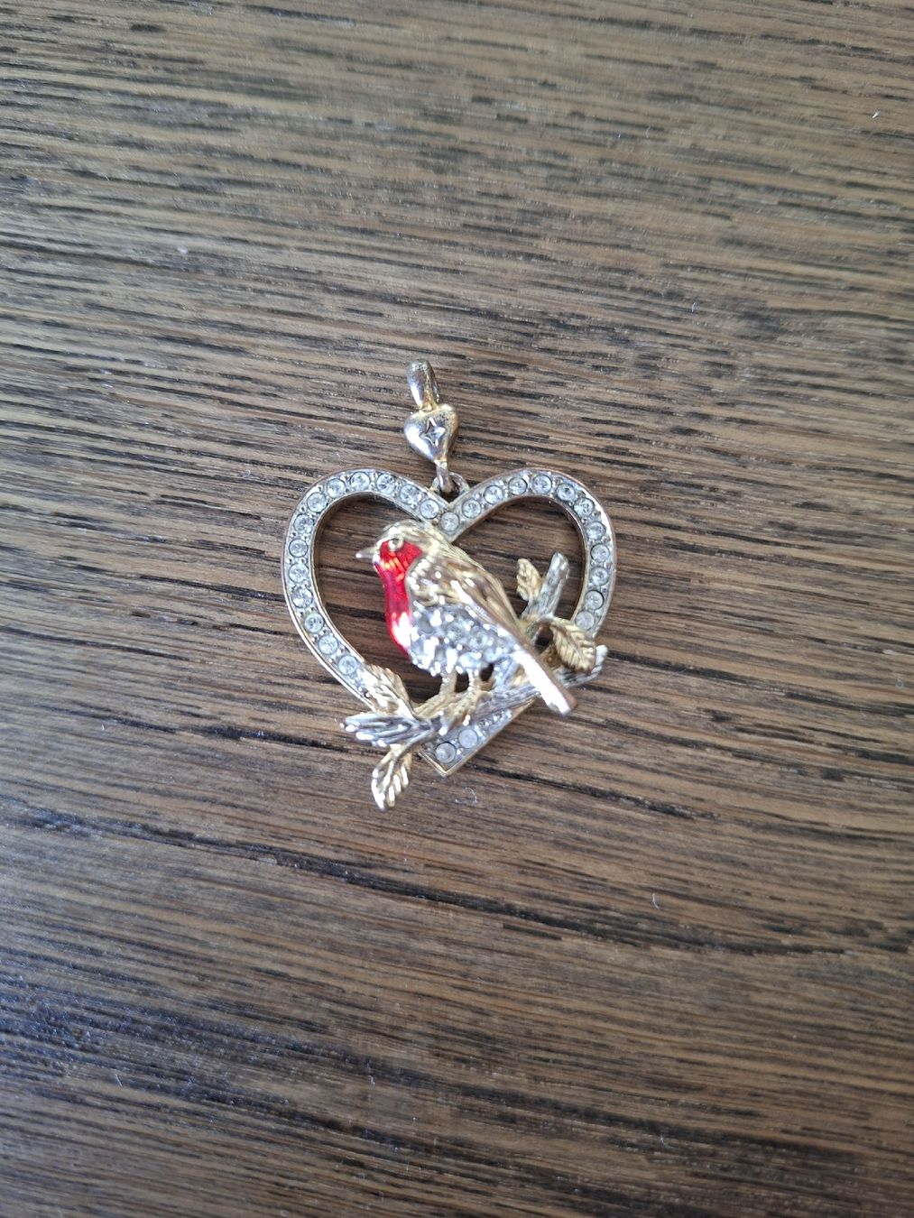 Pendentifs: Anhänger Herz mit Vogel – D'occasion à Grünen par Maikel