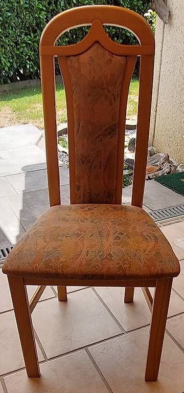 Tables: Esstisch mit 6 Stühlen Eiche massiv hell – D'occasion à Pfäffikon ZH par pch_p6w5 3
