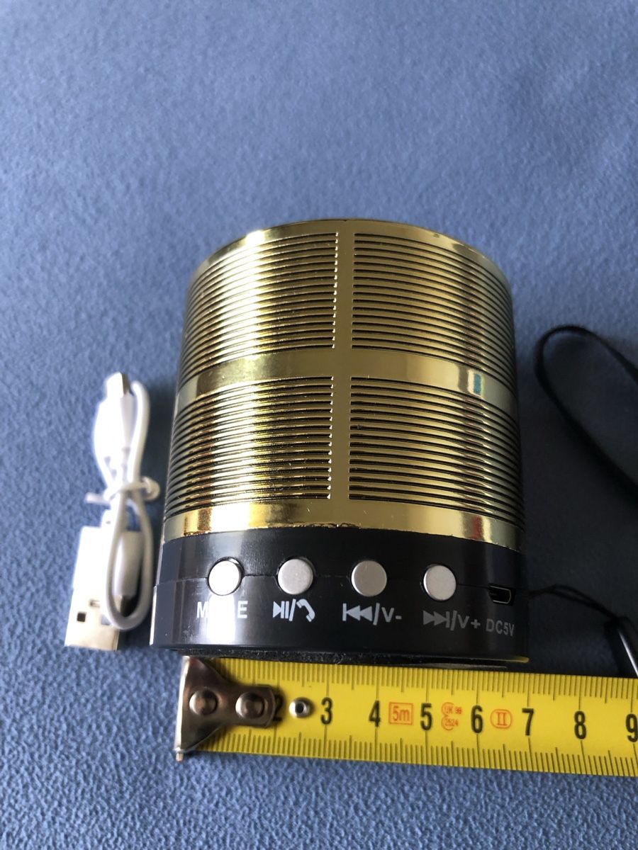 Casse acustiche: Mini Bluetooth Lautsprecher LLTS-887 Gold, Neu – Nuovo (secondo la descrizione) da Lenzburg venduto da Alfred1341 2