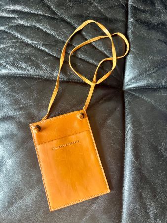 Pochette de voyage Fratelli Rossetti cuir