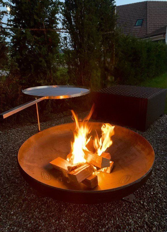 Bracieri: Feuerschale mit Grillsystem – Nuovo e nell'imballaggio originale da Burgistein venduto da Franks-Design 7