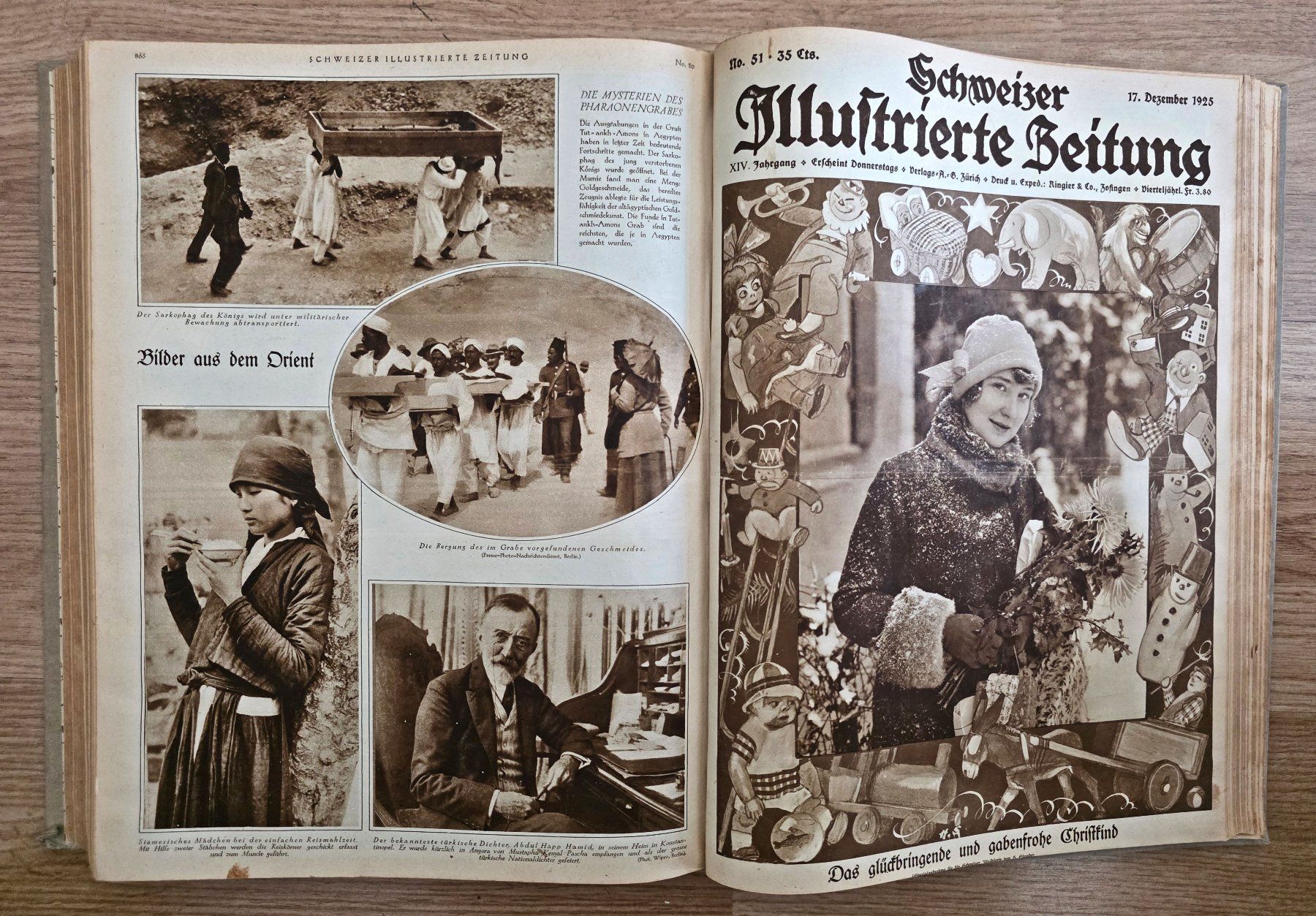 Zeitschriften & Magazine: Schweizer Illustrierte - Jahr 1925 - komplett, gebunden – Gebraucht aus Basel von chrisKB 9