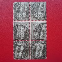 1894, Nr.59B von COLOMBIER im Secherblock, Kat: 150.-