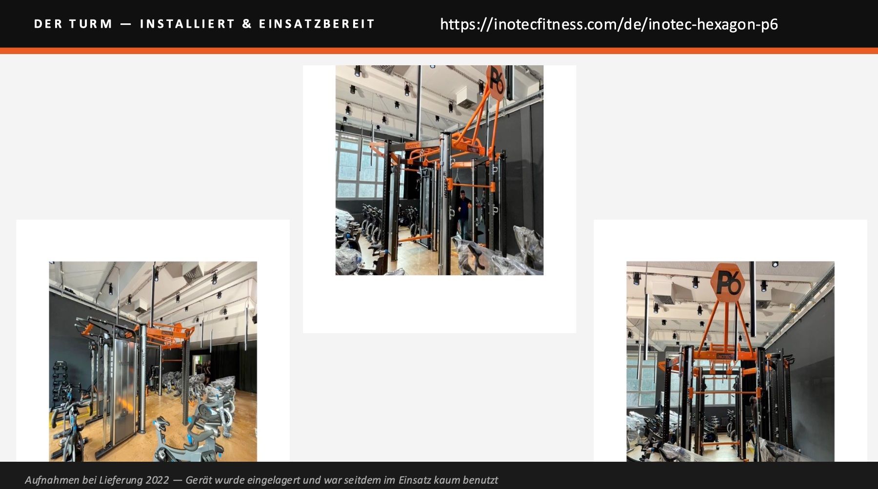 Hometrainer: Professioneller Fitnessturm – Nuovo (secondo la descrizione) da Tagelswangen venduto da decci 1