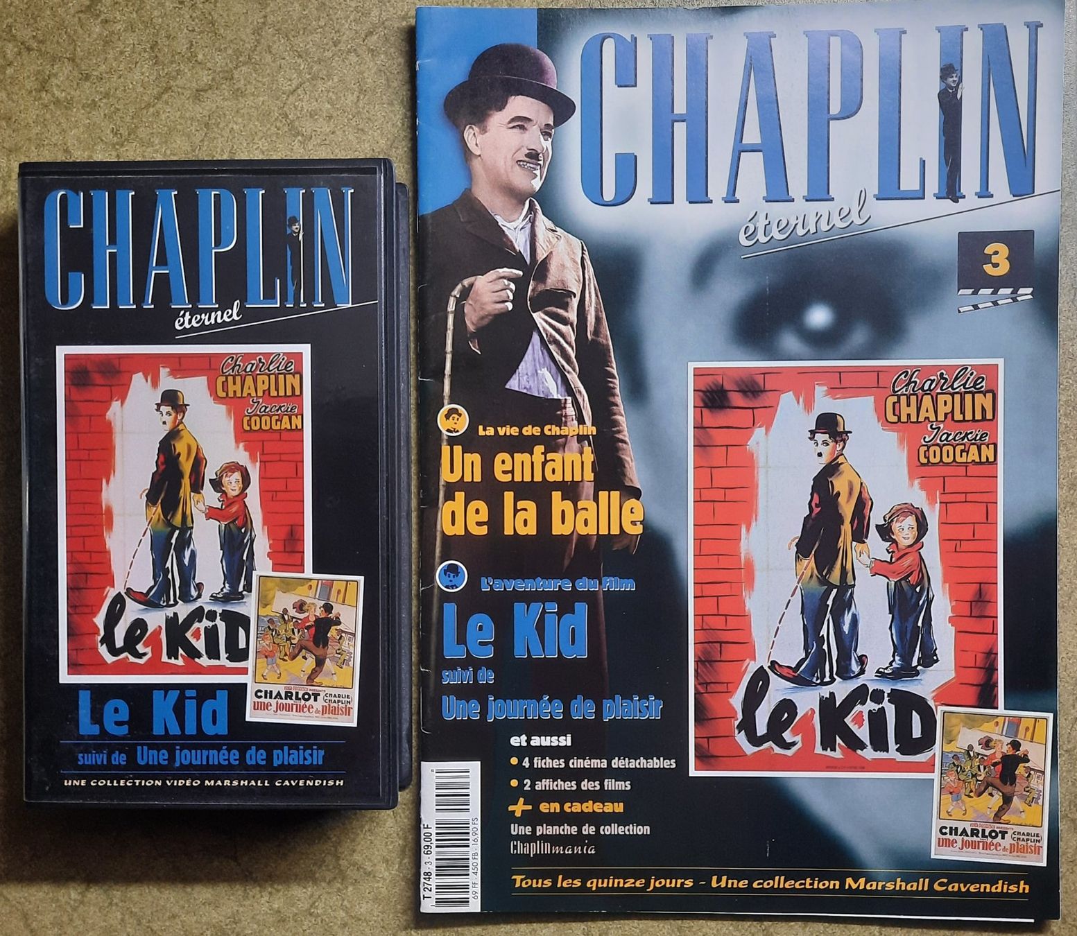 Tutti i VHS: Chaplin Eternel: collection magazines avec films VHS:C2 – Usato da Préverenges venduto da mam_629h 2