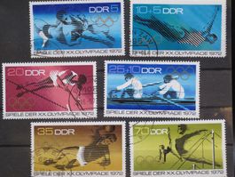 DDR 1972 Olympische Sommerspiele gest-