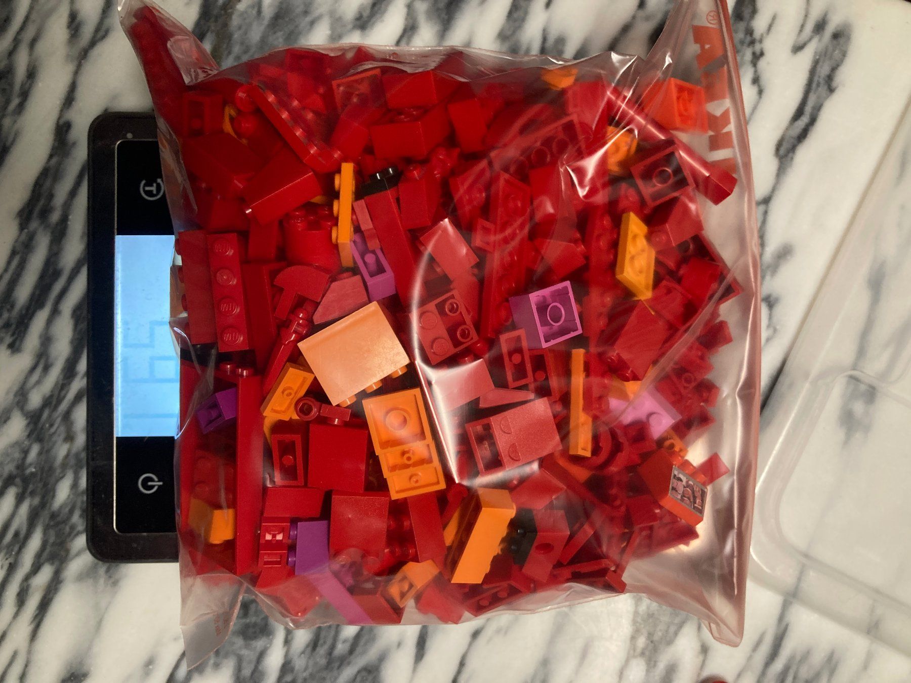 Lego Giocattoli: Lego rot, 590 Gramm – Usato da Reutigen venduto da treu3006 3