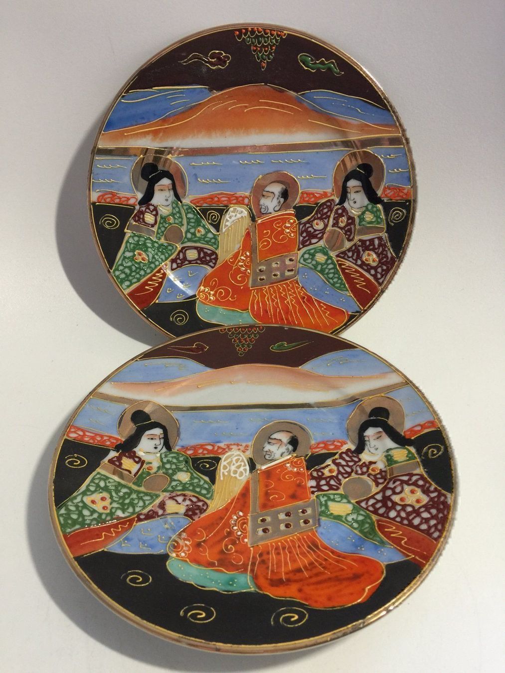 Piatti: 2 assiettes Satsuma du Japon – Usato da Cossonay-ville venduto da Super-Price-Quality 1