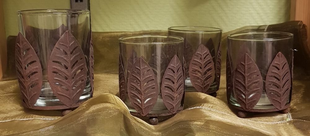 2 Kerzen Zum Stecken In Rostoptik – Höhe 31 Cm, Durchmesser 6 Cm, Für Weihnachtsdeko Im Garten & Wohnbereich