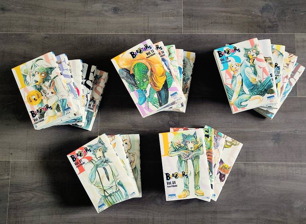 Fumetti: Série complète Mangas Beastars neufs – Nuovo e nell'imballaggio originale da Yvonand venduto da rox_8y69