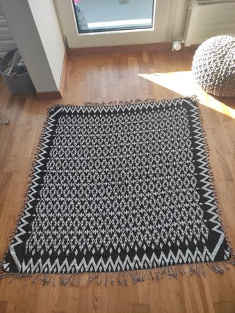 Schal Dreieckstuch Becksöndergaard schwarz weiss Muster