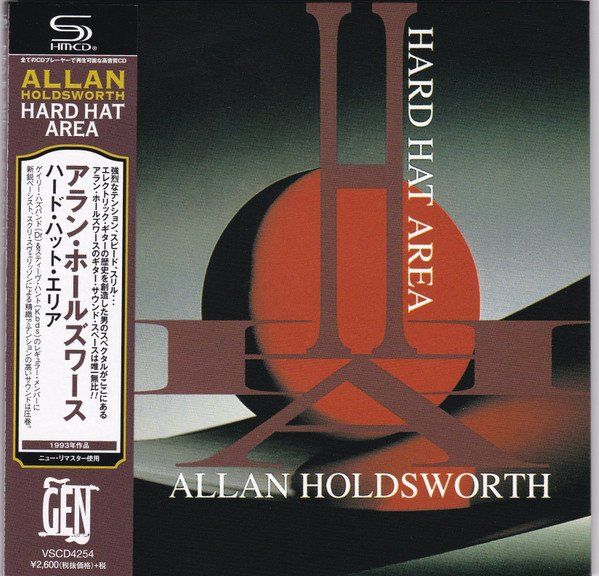 CD: Allan Holdsworth Hard Hat Area SHM-CD JAPAN – Usato da Gersau venduto da pjs_687j