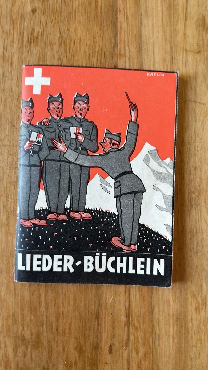 Libri: Liederbüchlein Schweizer Armee gebraucht – Usato da Frauenfeld venduto da aluma14