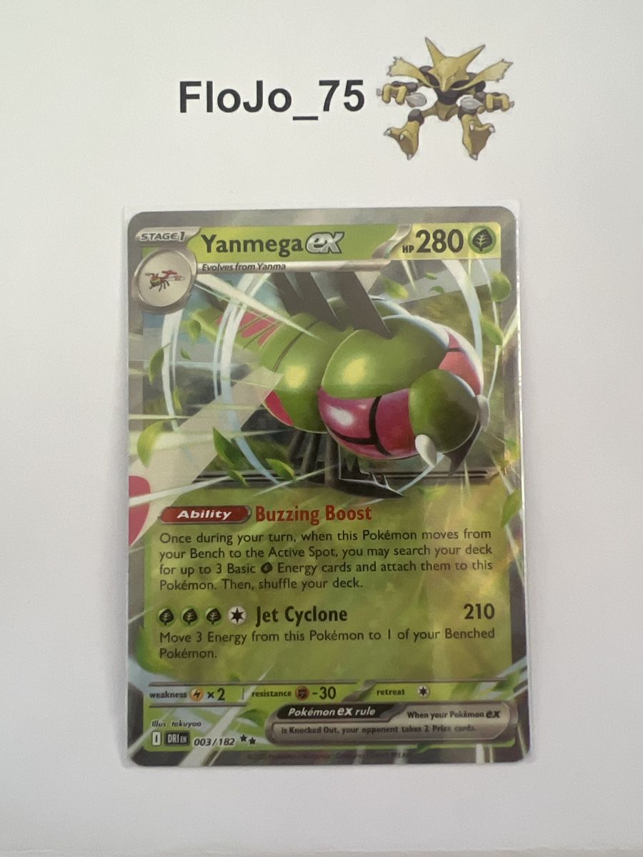 Pokémon Carte collezionabili: Yanmega ex 3/182 – Usato da St-Blaise venduto da FloJo_75